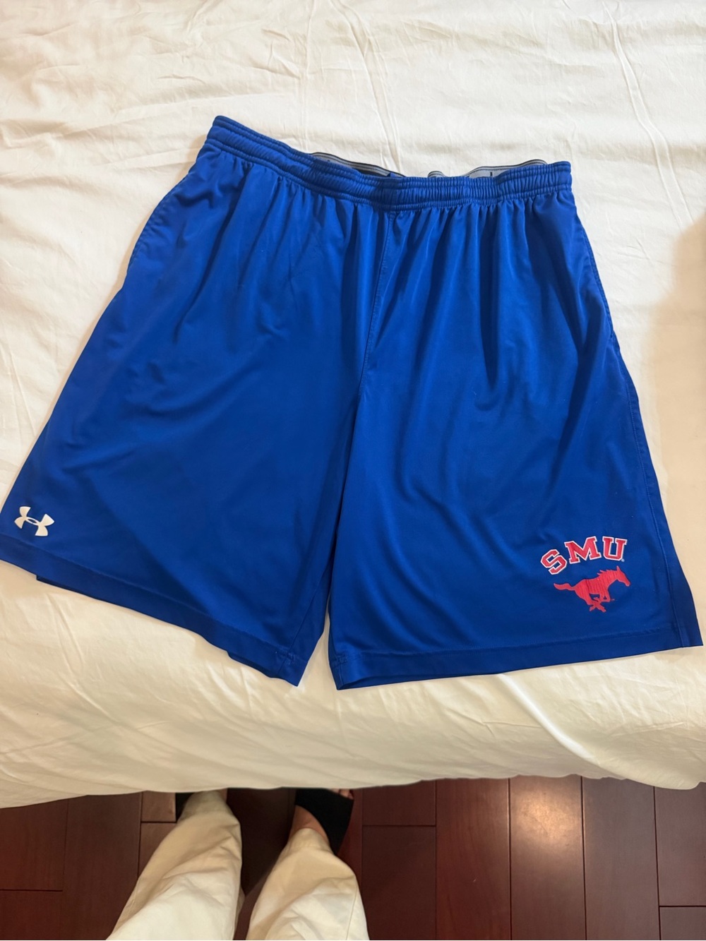 Under Armour Royal Blue SMU Athletic Shorts
